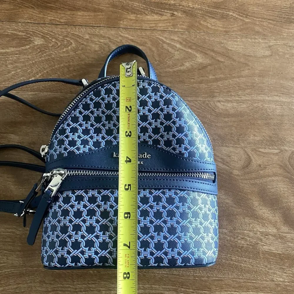 Kate Spade Spadelink Mini Convertible Backpack in Blue
